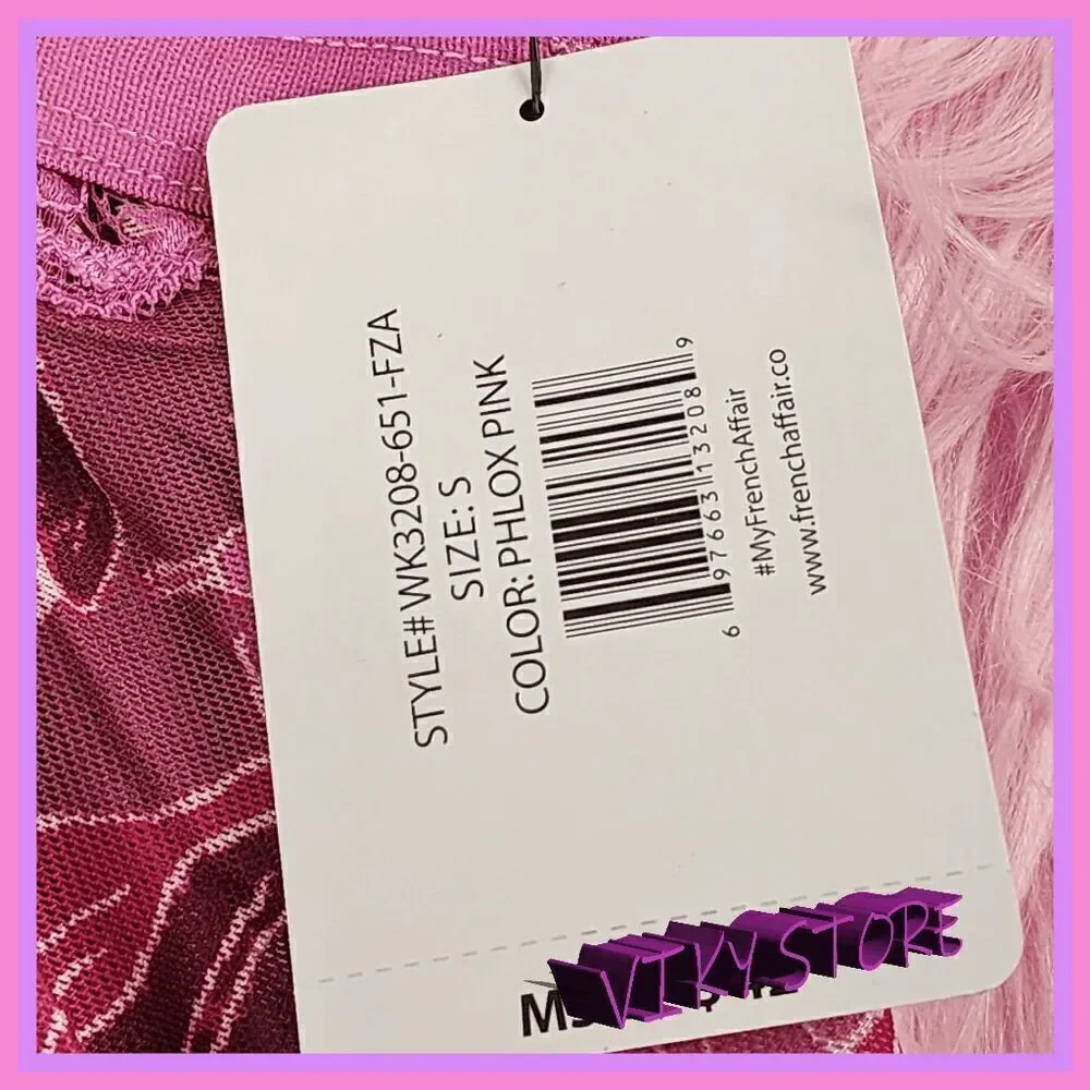 NWT 💕 French Affair Sexy 2-Piece Set Small - Chic & Luxurious #7101 💕